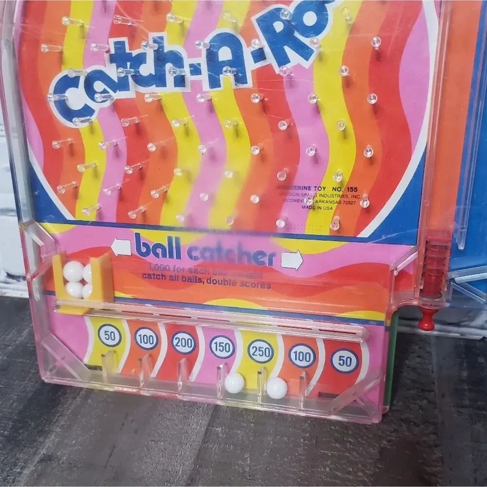 Vintage 1960s Pinball Game Catch-a-Roo